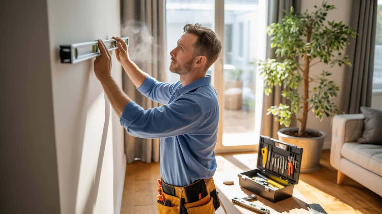 blinds and curtain rail installation for window treatments