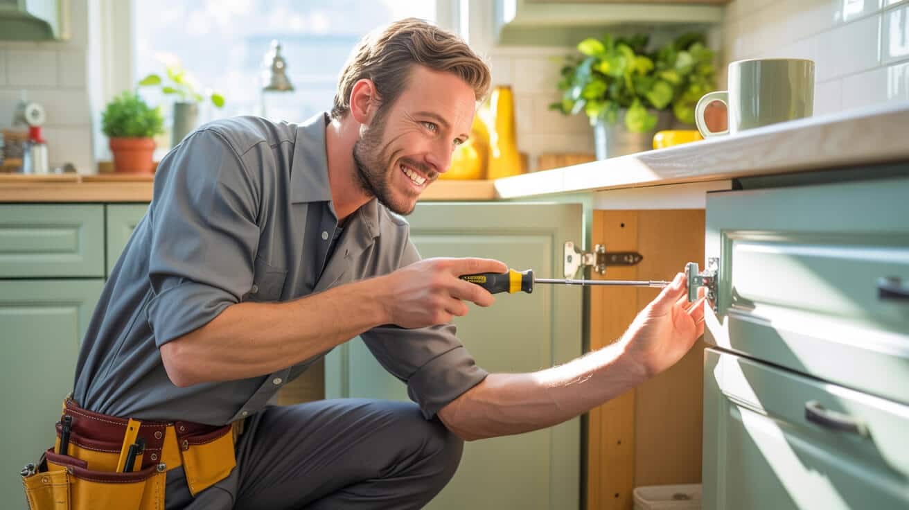 cabinet door rehinging