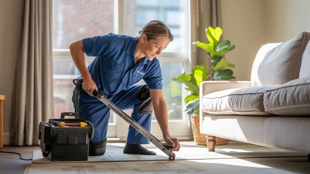carpet stretching for safety