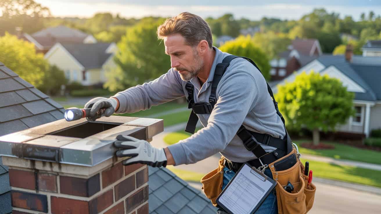 chimney flashing assessment