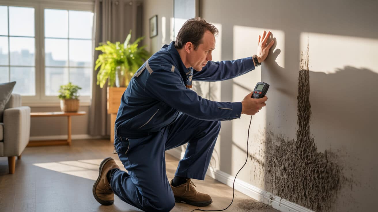 damp mould patch investigation