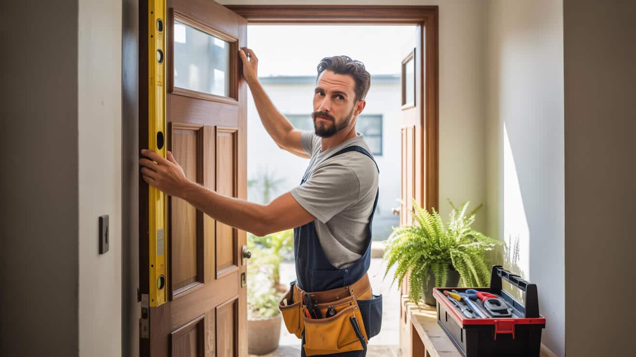 door hanging