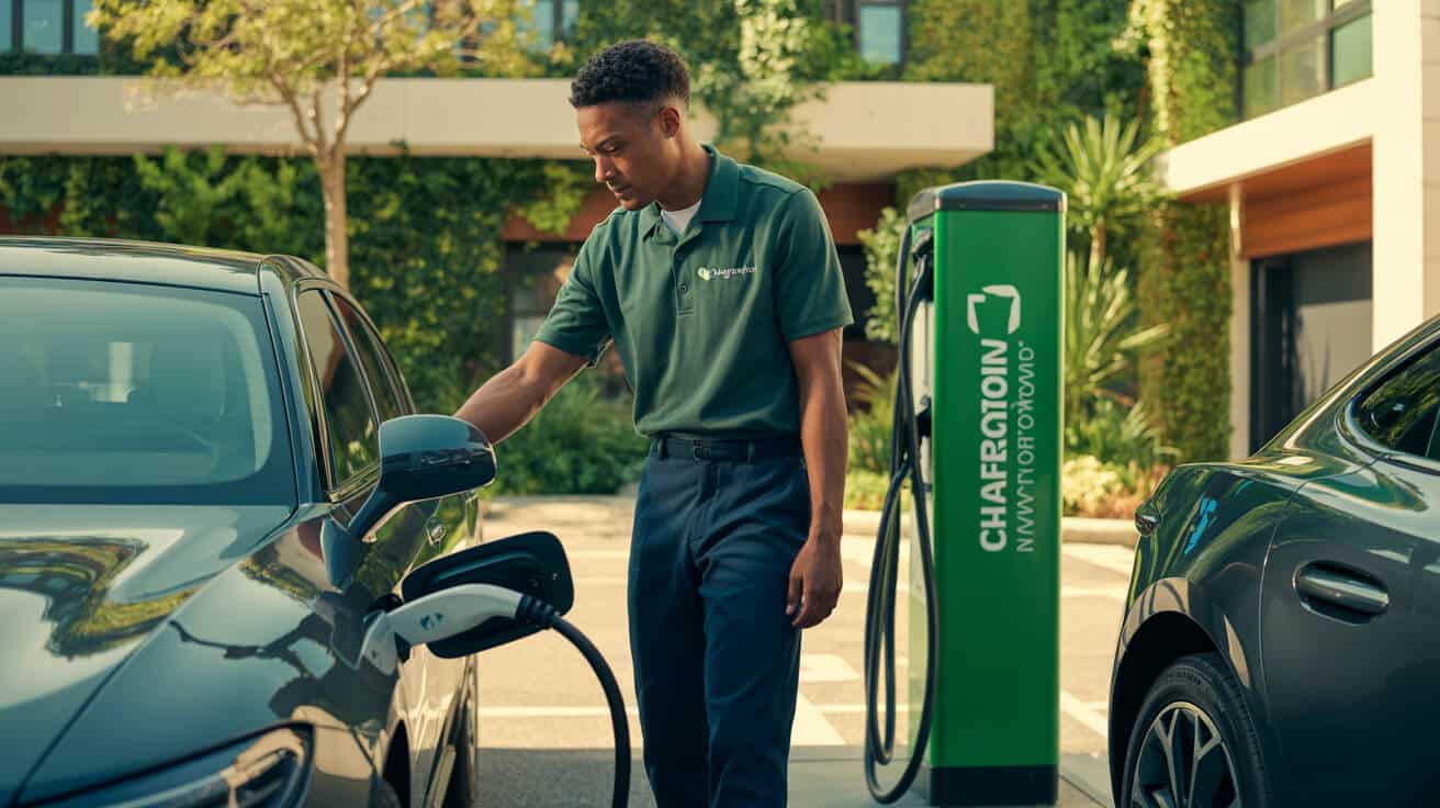 ev charging point installation