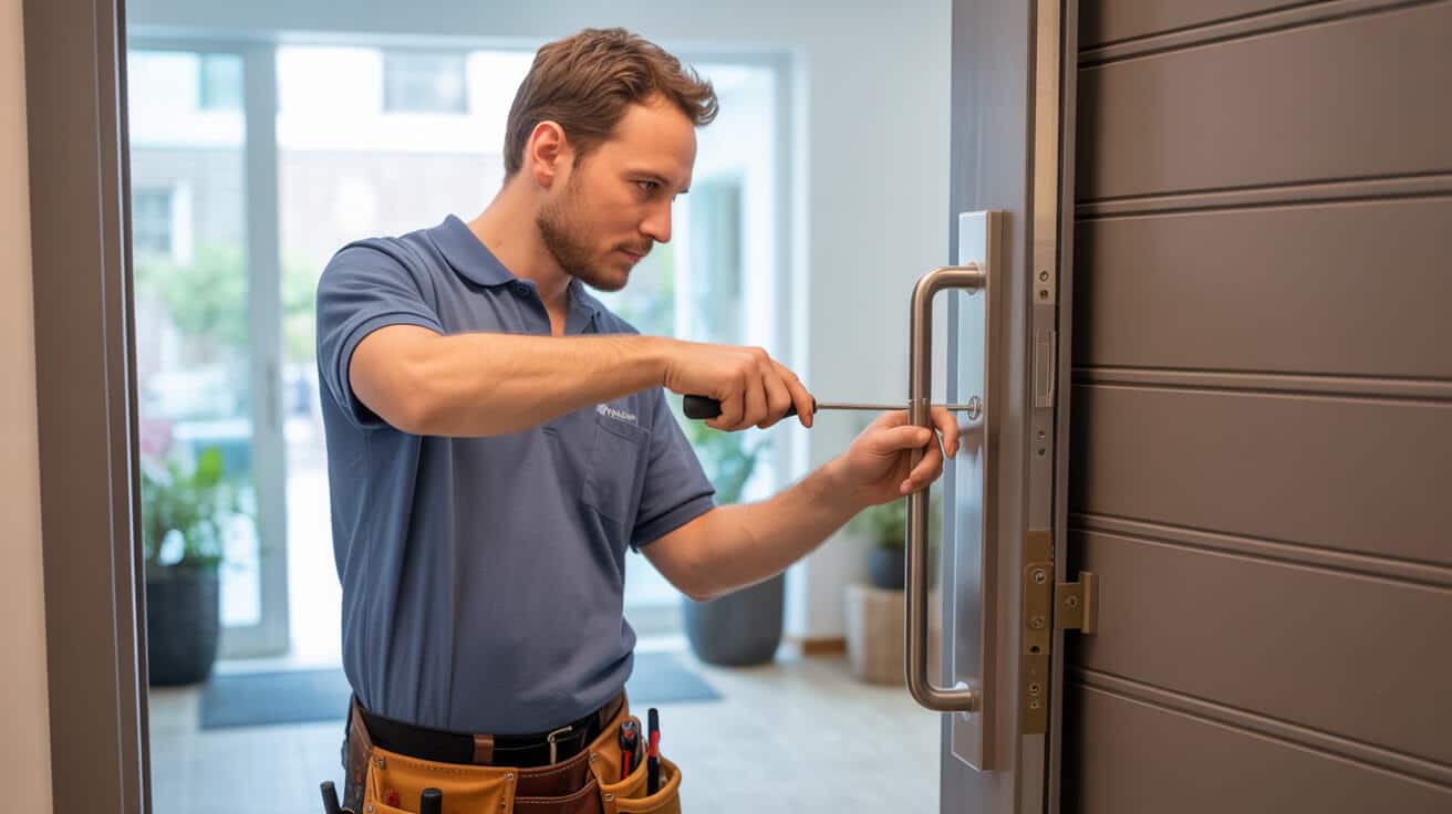 handle and latch adjustment for accessibility