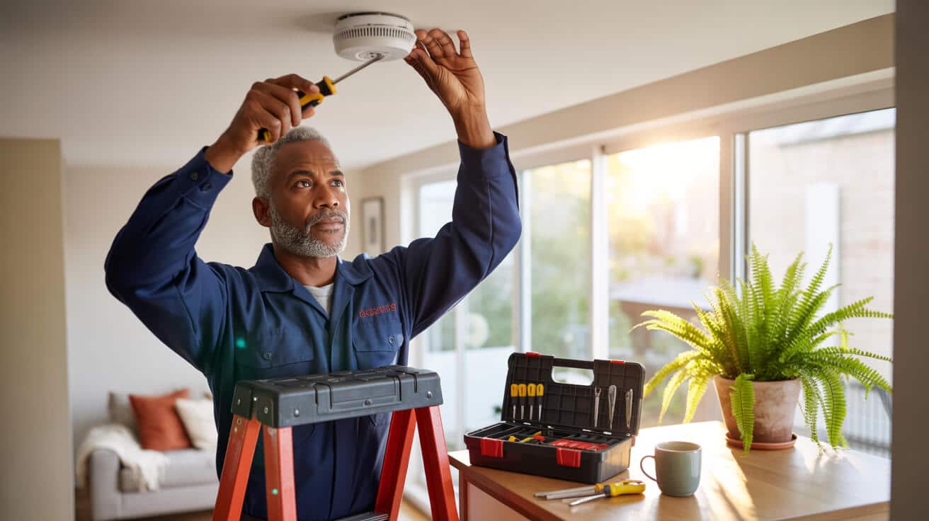 installing smoke alarms