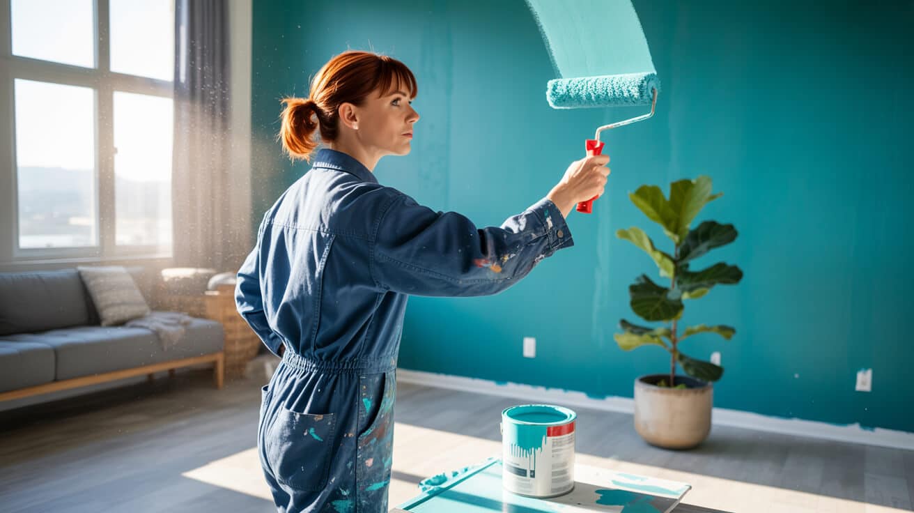 internal wall and ceiling painting for aesthetics