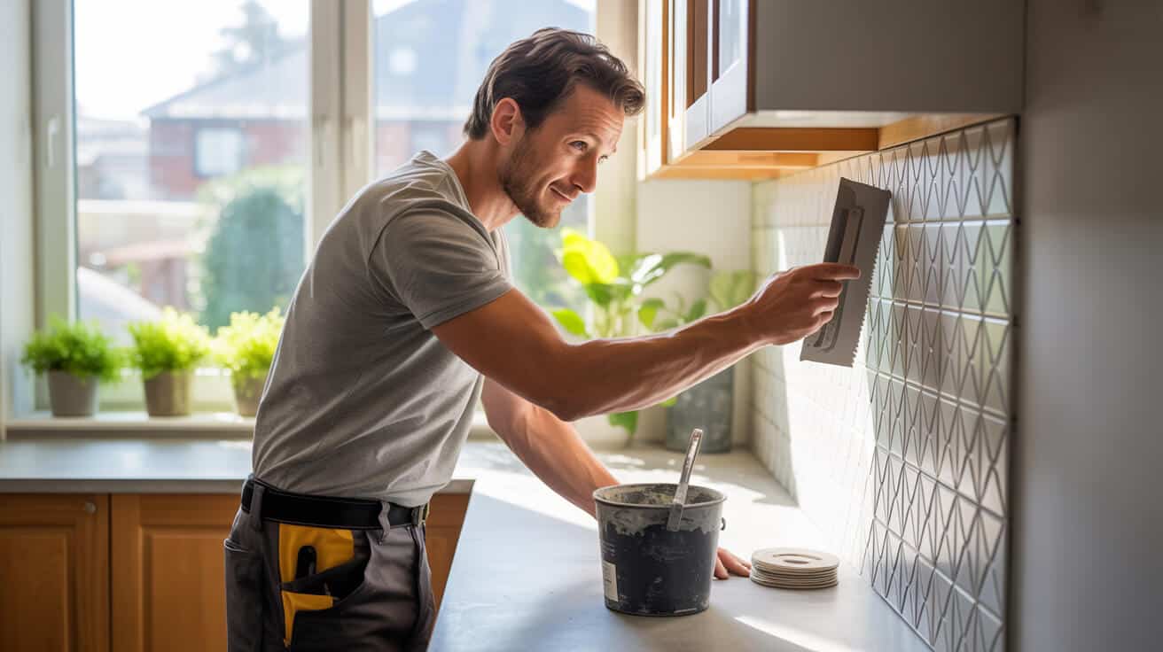 kitchen splashback tiling