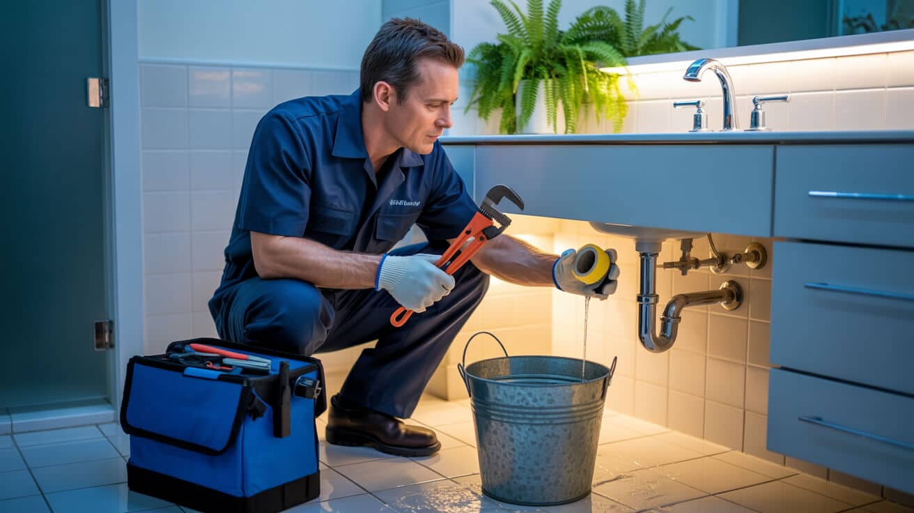 leak repairs for water conservation