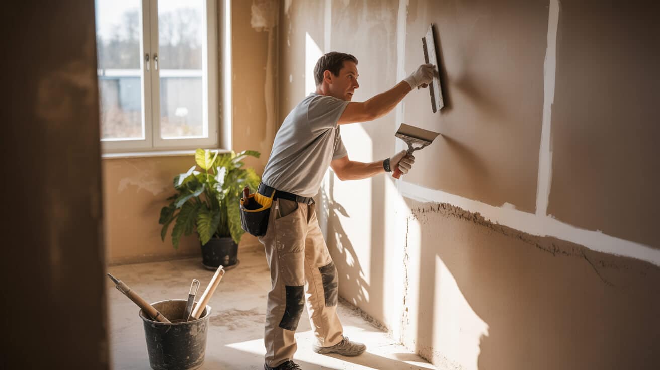 replastering small sections