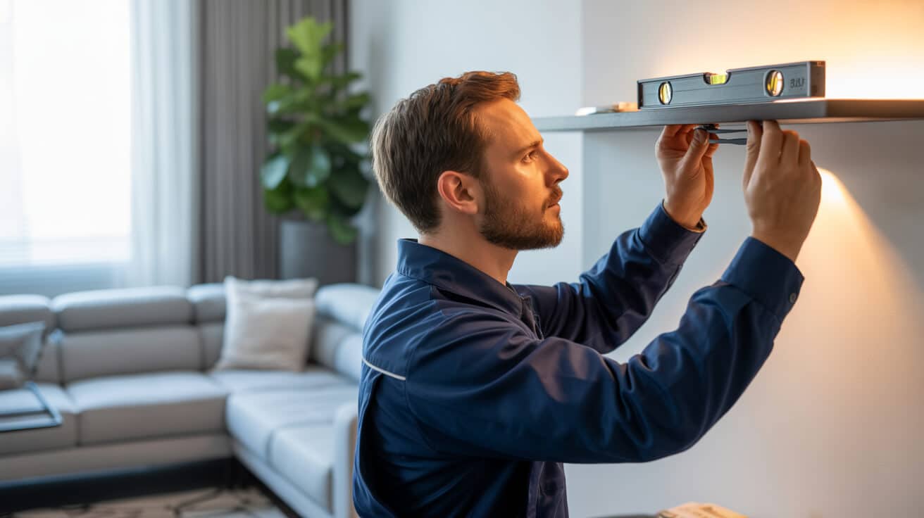 shelf installation leveling