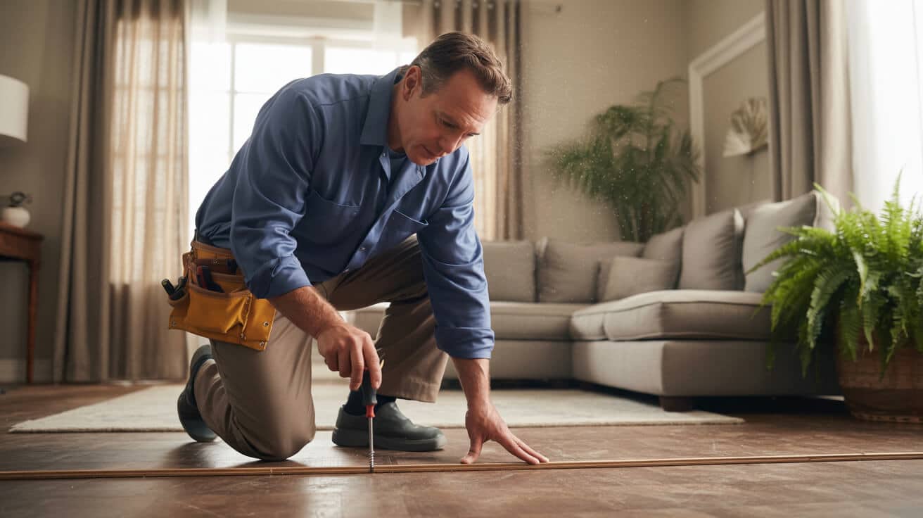 squeaky floorboard fixing for comfort