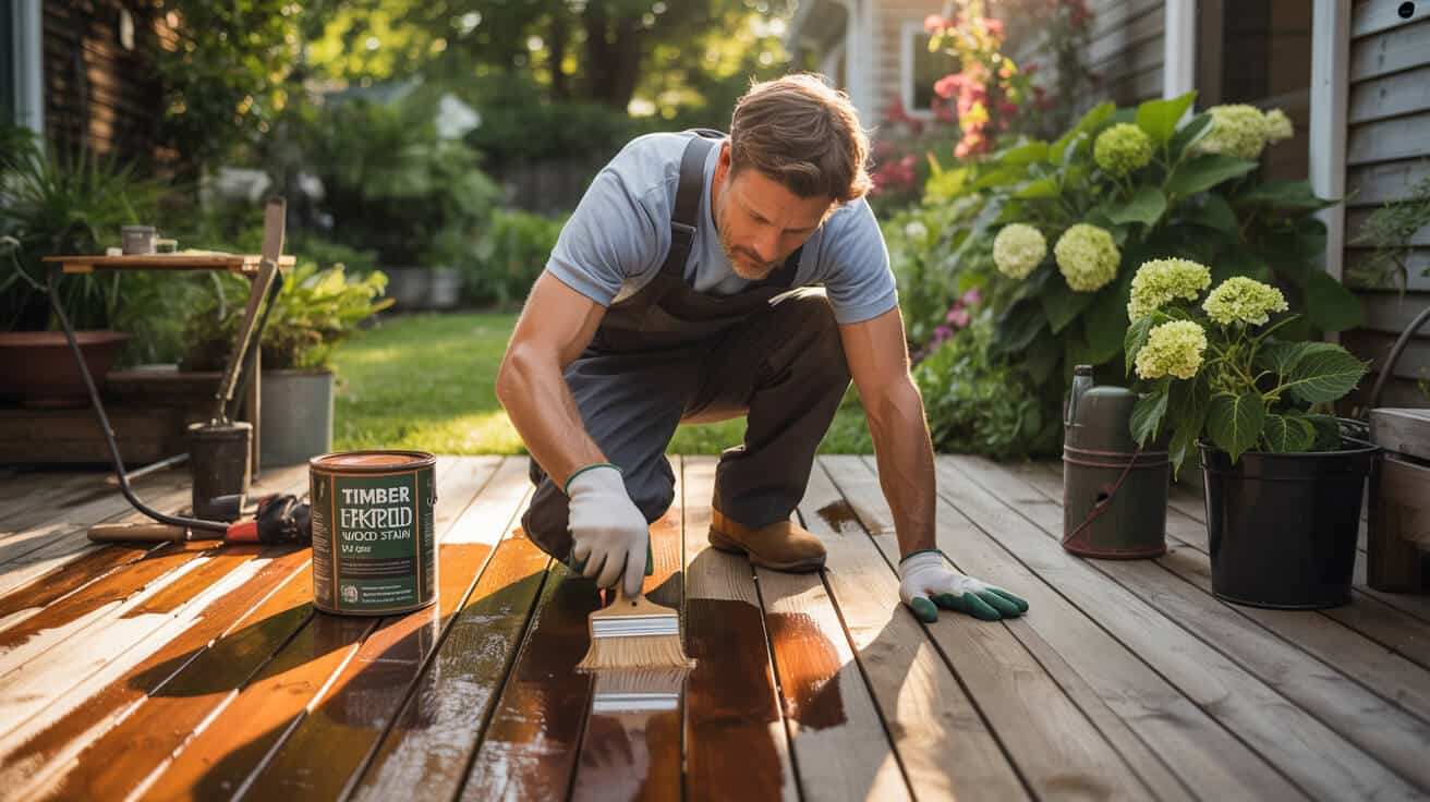 wood staining