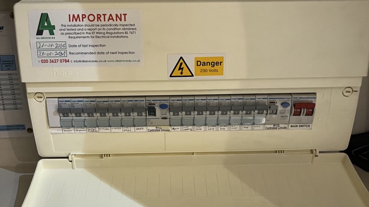 EICR Inspection and Certification: Ensuring Electrical Compliance for a Rental Property in Weybridge, Surrey - image-05.jpeg